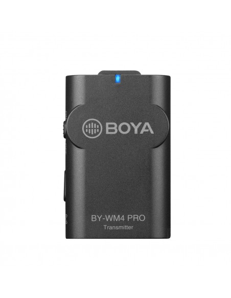 MICRÓFONO INALÁMBRICO WM4 PRO KIT 2TX + 1 RX TIPO USB-C BOYA- BYWM4PROK6