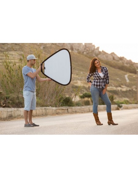 REFLECTOR TRIGRIP 75CM SUNLITE / SOFT SILVER MANFROTTO - LLLR3628