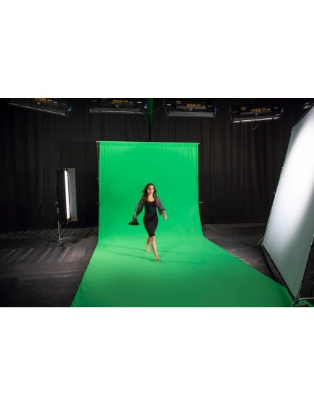 FONDO CORTINA TELA CHROMA KEY VERDE 3 X 7 M. MANFROTTO - LLLC5881