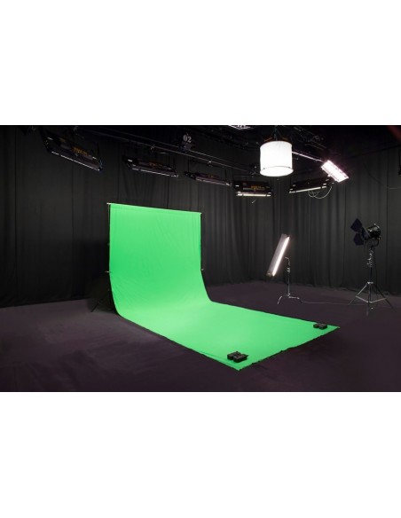 FONDO CORTINA TELA CHROMA KEY VERDE 3 X 7 M. MANFROTTO - LLLC5881