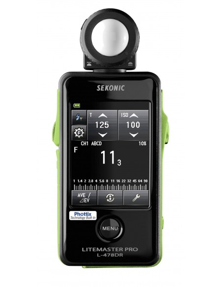 FOTOMETRO SEKONIC 478D LITEMASTER PRO RADIO PHOTTIX - SK011766