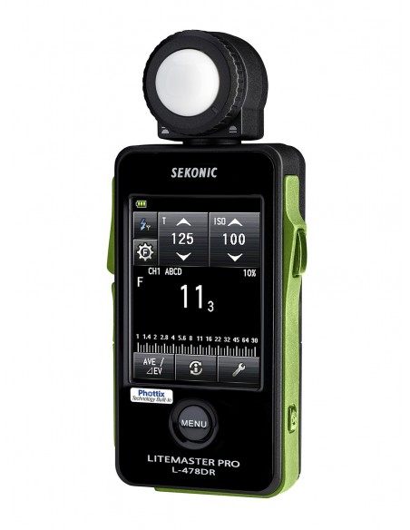 FOTOMETRO SEKONIC 478D LITEMASTER PRO RADIO PHOTTIX - SK011766