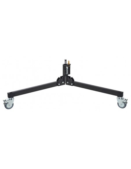 BASE GRANDE PARA EXTENSIÓN DE PIE DE ESTUDIO CON RUEDAS Y FRENOS MANFROTTO - MF297BBASE