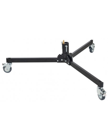 BASE GRANDE PARA EXTENSIÓN DE PIE DE ESTUDIO CON RUEDAS Y FRENOS MANFROTTO - MF297BBASE