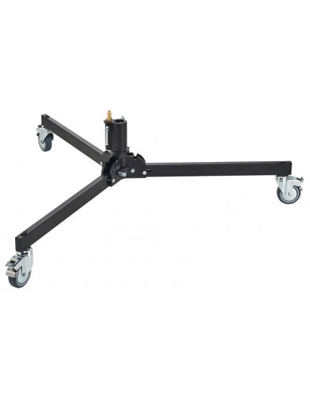 BASE GRANDE PARA EXTENSIÓN DE PIE DE ESTUDIO CON RUEDAS Y FRENOS MANFROTTO - MF297BBASE