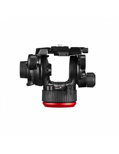 RÓTULA DE VIDEO FLUIDA 504X CON BASE PLANA MANFROTTO - MFMVH504XA