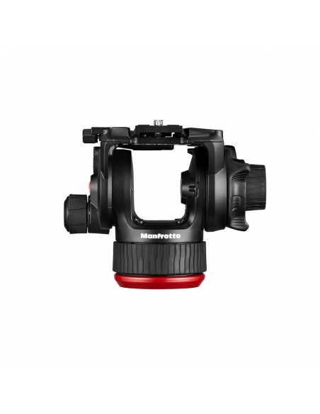 RÓTULA DE VIDEO FLUIDA 504X CON BASE PLANA MANFROTTO - MFMVH504XA