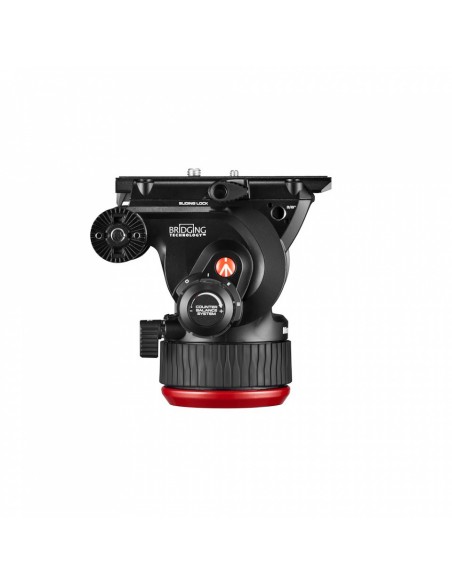 RÓTULA DE VIDEO FLUIDA 504X CON BASE PLANA MANFROTTO- MFMVH504XA