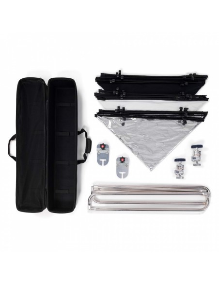 PRO SCRIM 'TODO EN UNO' KIT MEDIANO 1,1X2 M  MANFROTTO- MFMLLC1201K