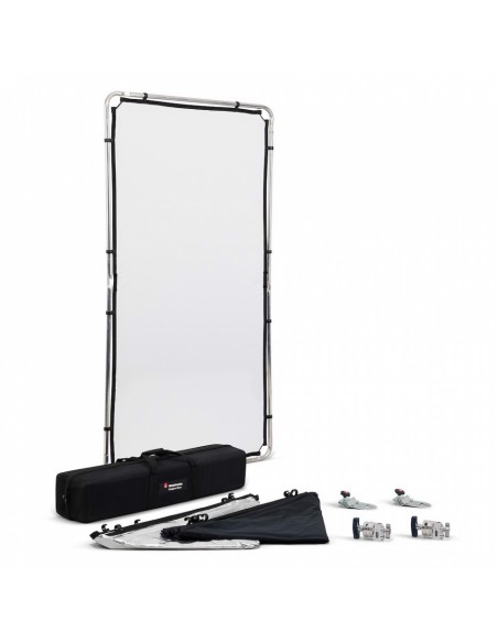 PRO SCRIM 'TODO EN UNO' KIT MEDIANO 1,1X2 M  MANFROTTO- MFMLLC1201K