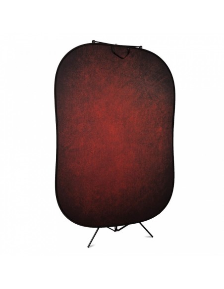 FONDO PLEGABLE DOBLE CARA SERIE VINTAGE AUBERGINE/ CRIMSON 1.5 X 2.1 M MANFROTTO - LLLB5722