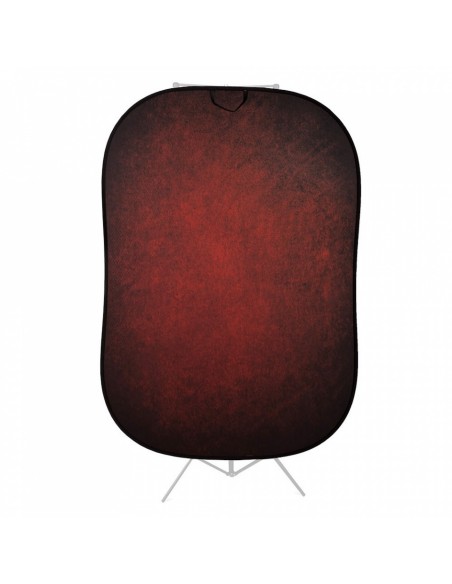 FONDO PLEGABLE DOBLE CARA SERIE VINTAGE AUBERGINE/ CRIMSON 1.5 X 2.1 M MANFROTTO - LLLB5722