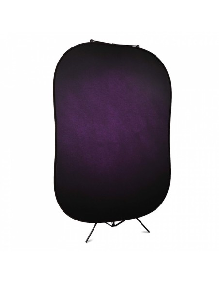 FONDO PLEGABLE DOBLE CARA SERIE VINTAGE AUBERGINE/ CRIMSON 1.5 X 2.1 M MANFROTTO - LLLB5722