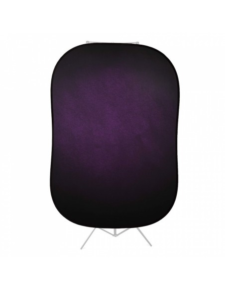 FONDO PLEGABLE DOBLE CARA SERIE VINTAGE AUBERGINE/ CRIMSON 1.5 X 2.1 M MANFROTTO - LLLB5722