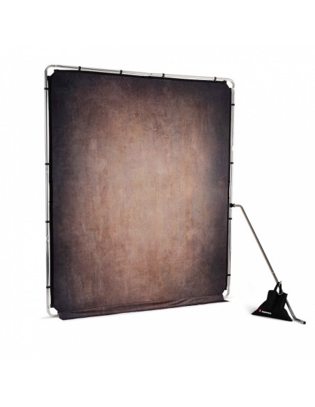 FONDO PLEGABLE EZYFRAME VINTAGE WALNUT (NUEZ) 2 X 2.3 M MANFROTTO- LLLB7934