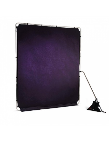 FONDO PLEGABLE EZYFRAME VINTAGE AUBERGINE ( PURPURA INTENSO) 2 X 2.3 MMANFROTTO- LLLB7938