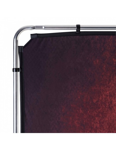 FONDO PLEGABLE EZYFRAME VINTAGE CRIMSON ( CARMESÍ) 2 X 2.3 M MANFROTTO- LLLB7940