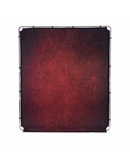 FONDO PLEGABLE EZYFRAME VINTAGE CRIMSON ( CARMESÍ) 2 X 2.3 M MANFROTTO- LLLB7940