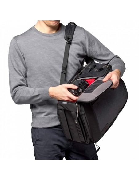 MOCHILA PRO LIGHT FRONTLOADER PARA CSC/DSLR MANFROTTO- MFMBPL2-BP-FL-M