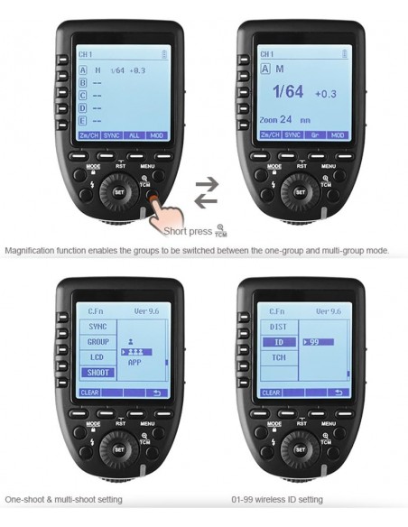 TRANSMISOR GODOX XPRO TTL HSS PARA SONY