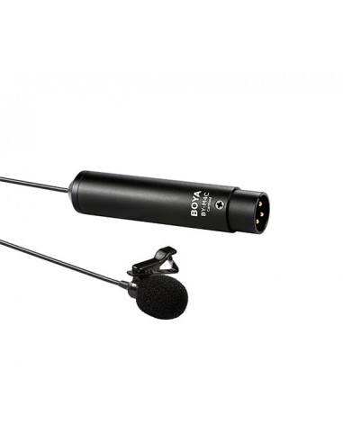 Micrófono Lavalier inalámbrico, micrófono de solapa Lavalier inalámbrico  con Clip para grabación de micrófono Lav Mic altamente versátil