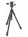 KIT TRÍPODE 290 DUAL CON RÓTULA 3 WAY ALUMINIO MANFROTTO- MFMK290DUA3-3W