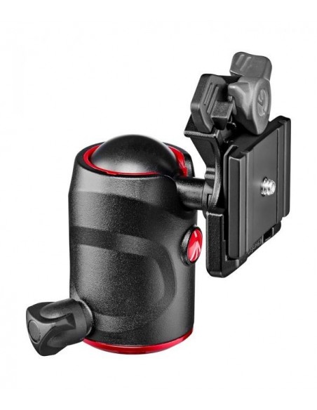 RÓTULA DE BOLA COMPACTA 496 ZAPATA RÁPIDA RC2 MANFROTTO- MFMH496-BH