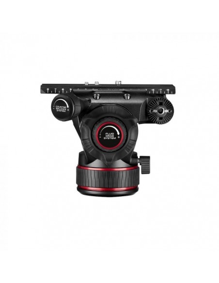 RÓTULA DE VIDEO FLUIDA NITROTECH 612 CONTRABALANCEO CONTINUO MANFROTTO -  MFMVH612AH