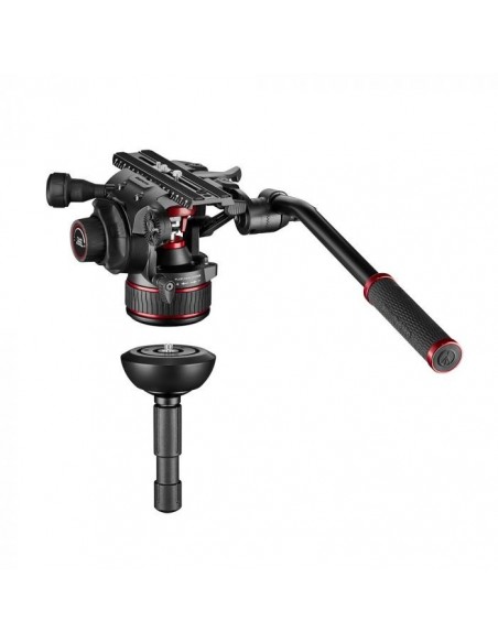 TRÍPODE ALUMINO TWIN RÓTULA NITROTECH 612 MANFROTTO - MFMVK612TWINGA