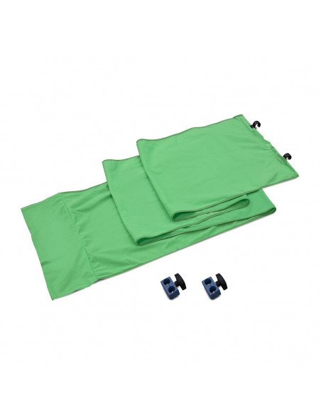 TELÓN DE CONEXIÓN PARA STUDIO LINK 3 X 3 M VERDE CHROMAKEY MANFROTTO- LLLR83354